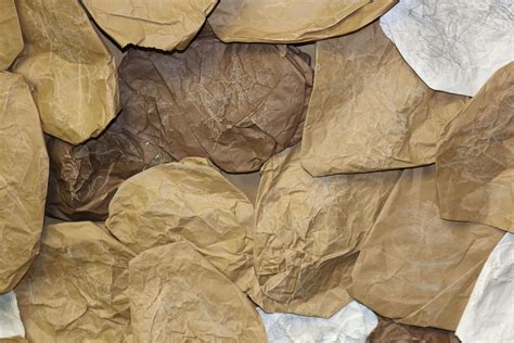 fake rocks from paper bag|how to make paper rock easy.